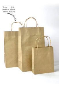 1139 – Bolsa grande rígida papel kraft 120 grs
