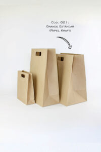 621. Bolsa grande ESTÁNDAR en papel KRAFT - 120 gr