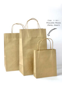1141 – bolsa pequeña rígida papel kraft 120 grs